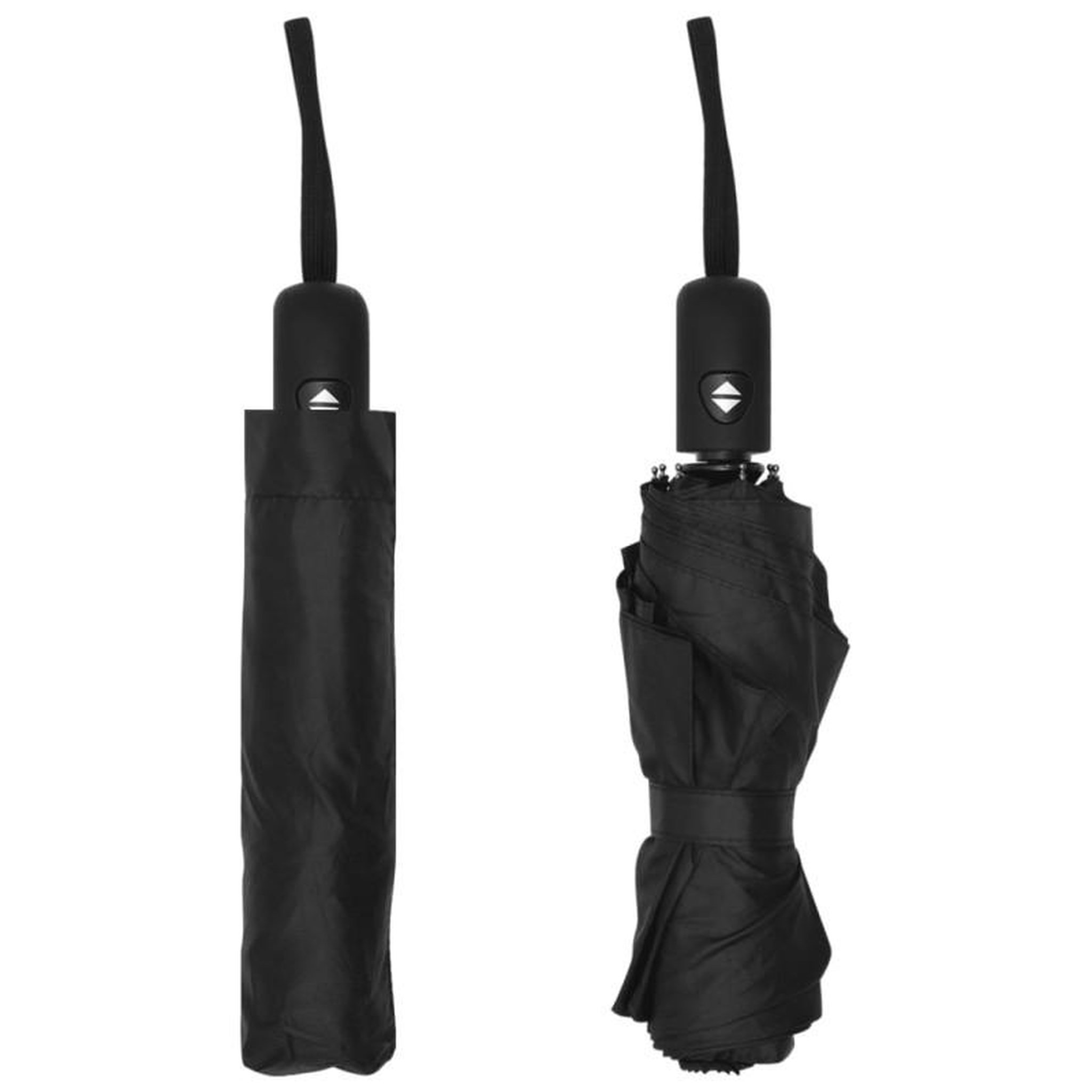 Voir la diapositive 3 : VIDAXL Parapluie pliable automatique Noir 95 cm