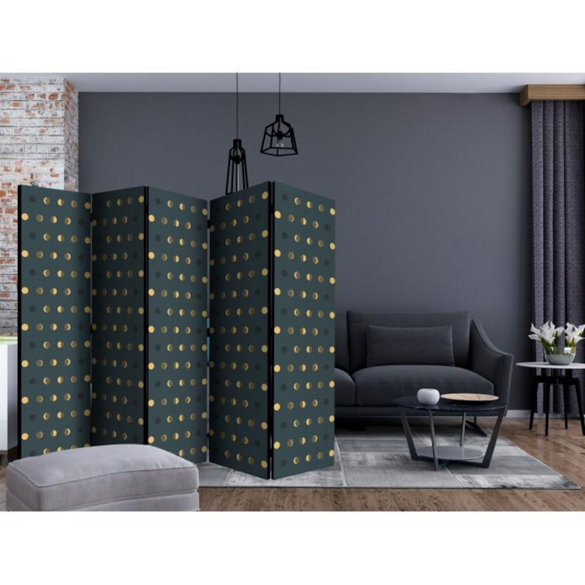 Paris Prix Paravent 5 Volets  Dots  172x225cm