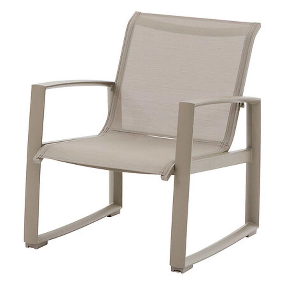 HESPERIDE Salon de jardin en aluminium 5 places BOREANE