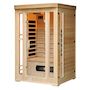 Voir la diapositive 5 : CONCEPT USINE Cabine de sauna luxe infrarouge 2 places NARVIK