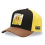 Voir la diapositive 1 : CAPSLAB Casquette trucker en sergé de coton et visière en PU Pokemon Pikachu