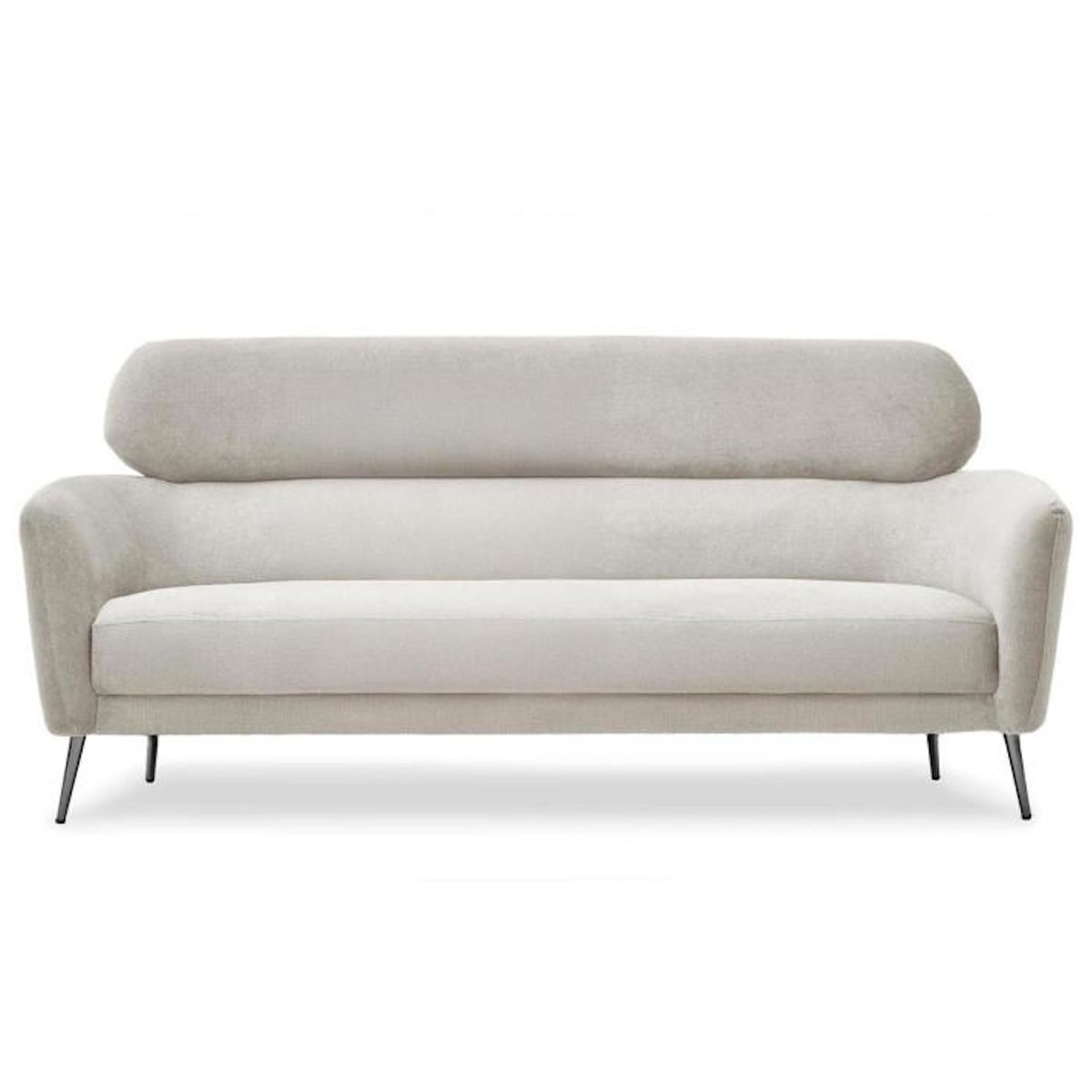 Paris Prix Canapé 3 Places en Tissu  Harison  198cm Beige