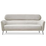 Paris Prix Canapé 3 Places en Tissu  Harison  198cm Beige