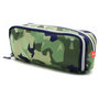 Voir la diapositive 4 : AUCHAN Trousse 2 compartiments rectangle verte motifs géométriques YOUNG'S ATTITUDE