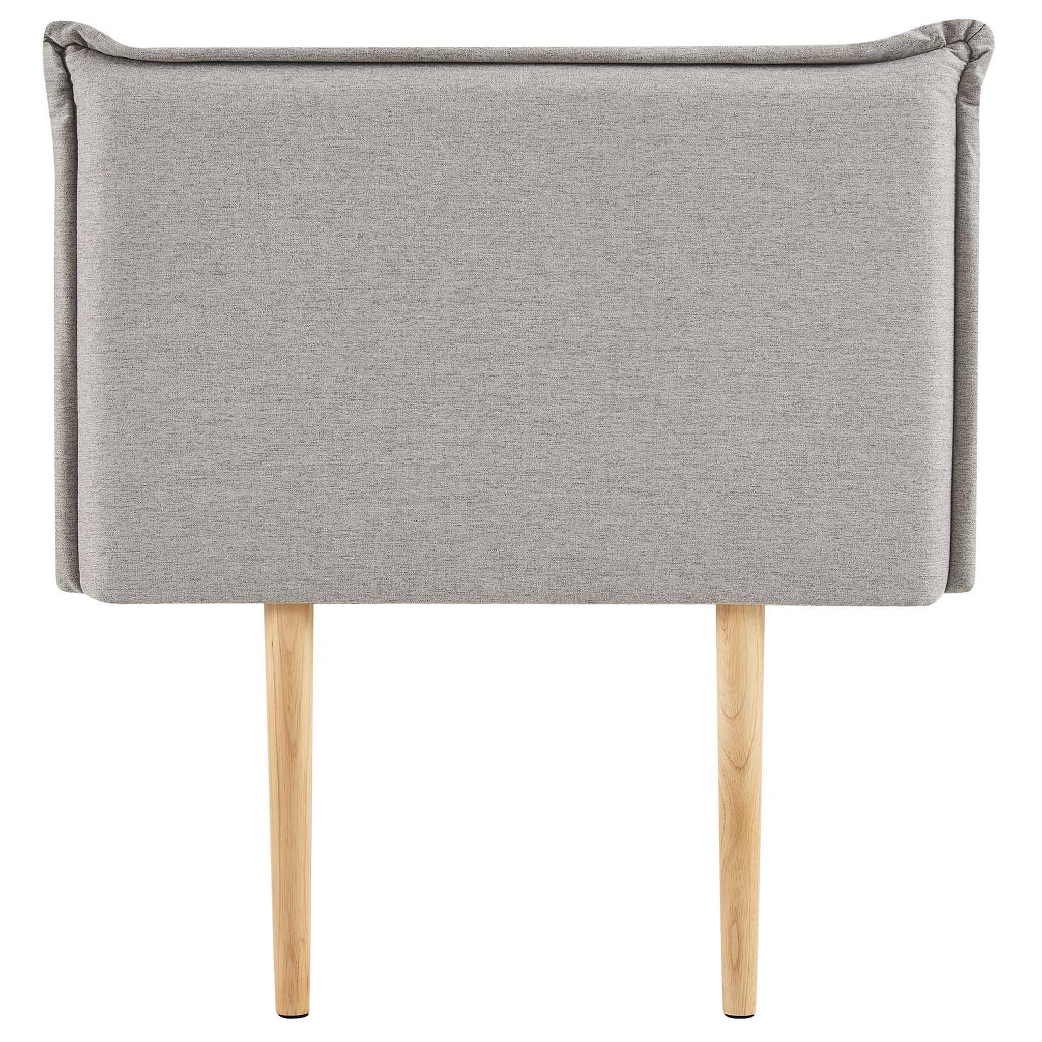 Voir la diapositive 1 : IDIMEX Tête de lit nerina 90 sur pieds, en tissu