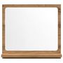 Voir la diapositive 4 : VIDAXL Armoire a miroir de salle de bain chene artisanal 40x11x37 cm