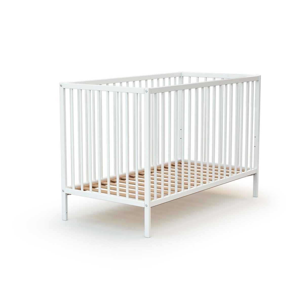 WEBABY Lit bébé en bois 60x120 ONE