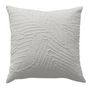 Voir la diapositive 1 : Paris Prix Coussin Déco Effet Gaufré  Karabane  40x40cm Écru