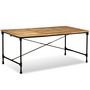 Voir la diapositive 2 : VIDAXL Table a manger Bois de manguier massif 180 cm