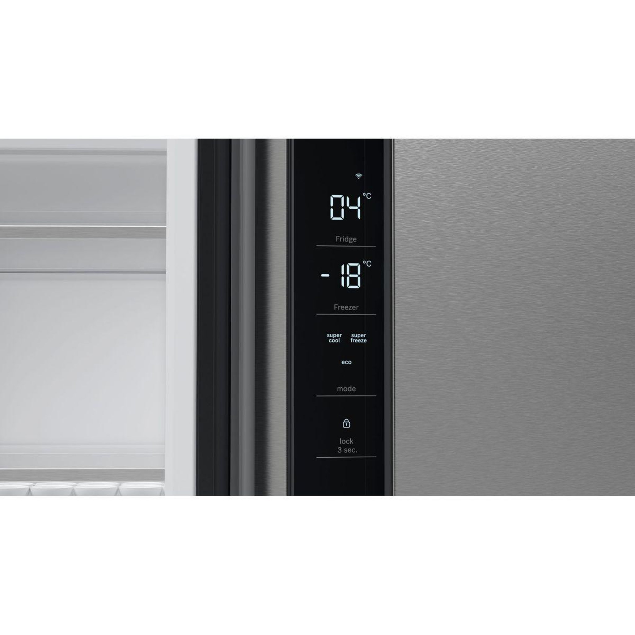 Voir la diapositive 3 : BOSCH Réfrigérateur multi portes KFN96APEA