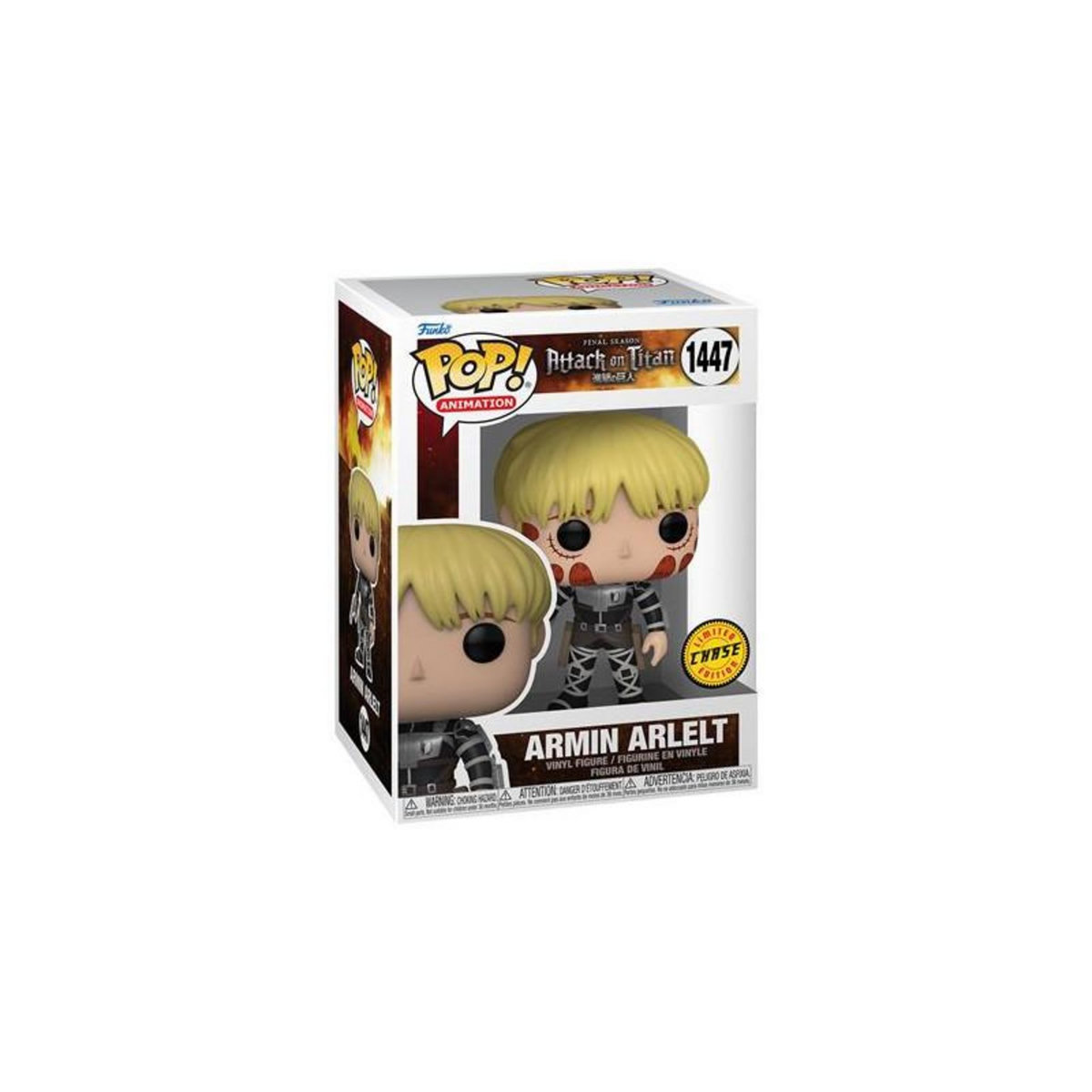 Funko Figurine Funko Pop Animation Attack on Titan S5 Armin Arlert with Chase