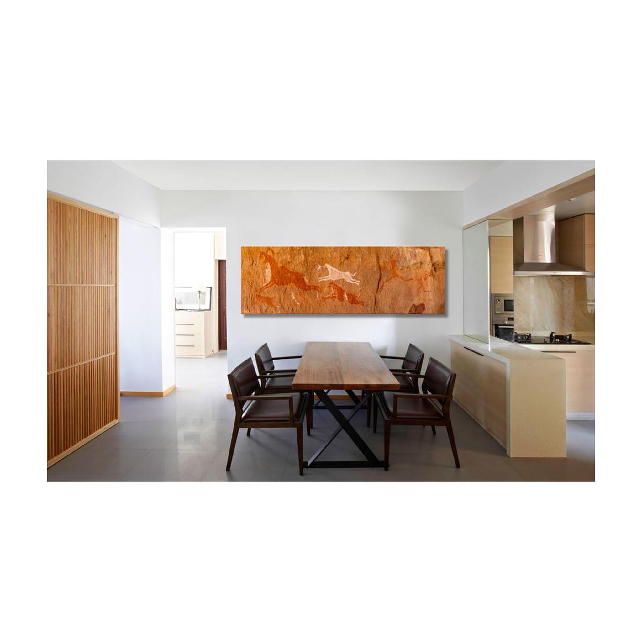 Voir la diapositive 2 : Paris Prix Tableau imprimé  peintures rupestres