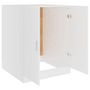 Voir la diapositive 5 : VIDAXL Meuble pour machine a laver Blanc 71x71,5x91,5 cm