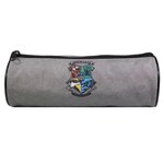 Bagtrotter BAGTROTTER Trousse scolaire ronde Harry Potter Grise