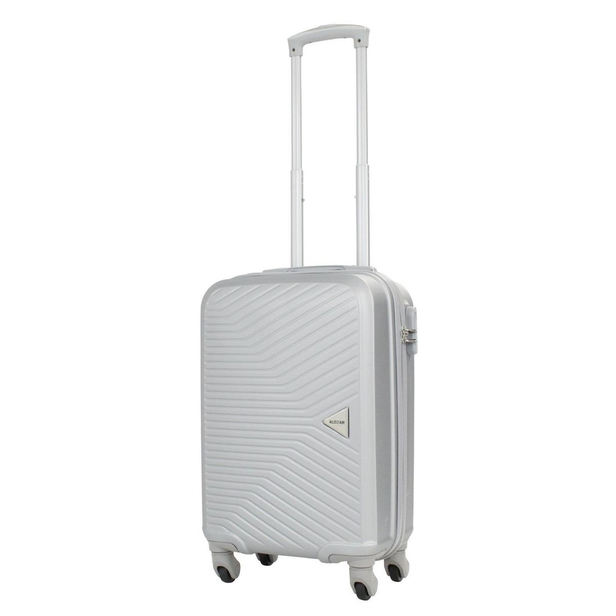 Alistair Valise cabine Alistair - Collection Iron - 4 roues - ABS ultra résistant - Noir