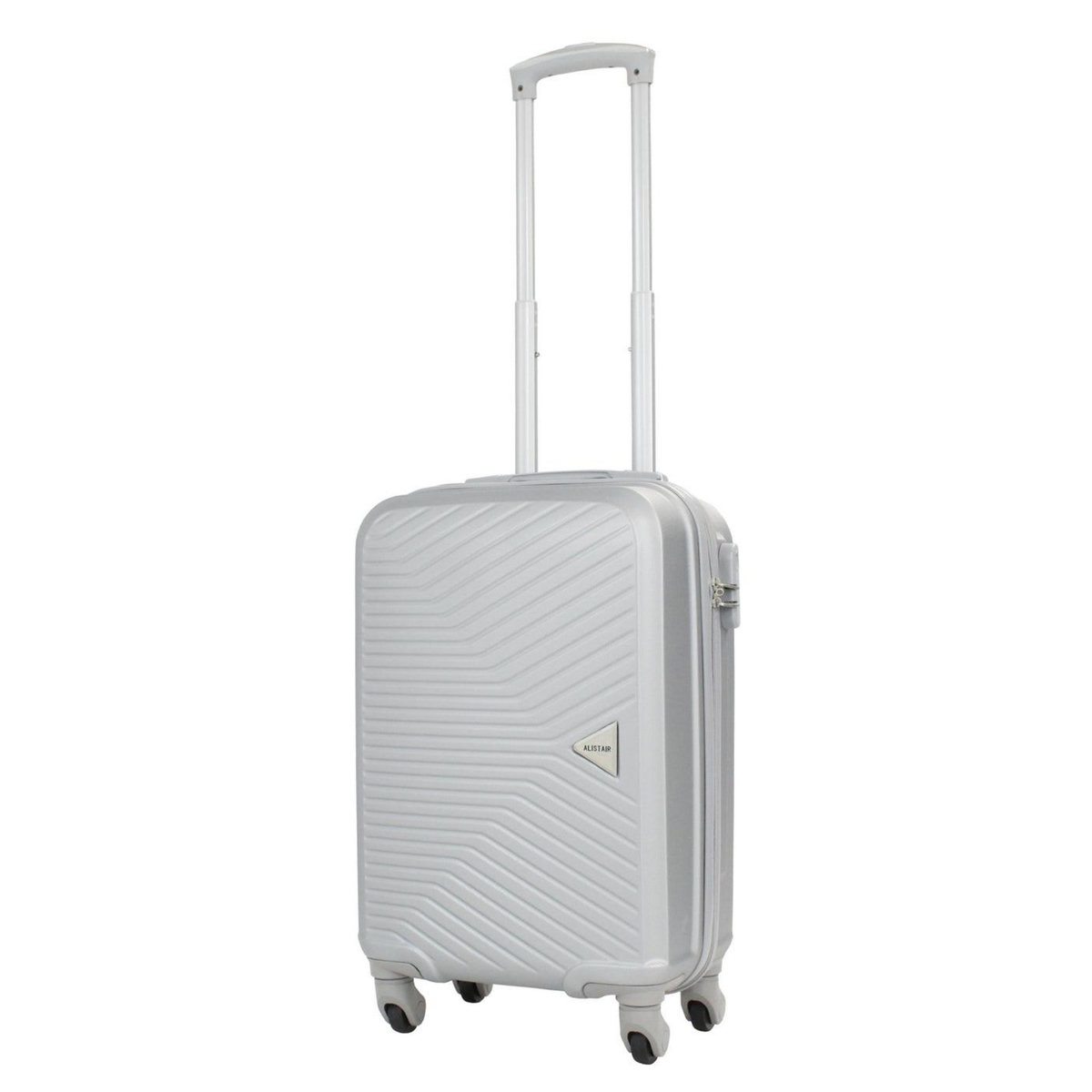 Alistair Valise cabine Alistair - Collection Iron - 4 roues - ABS ultra résistant - Noir