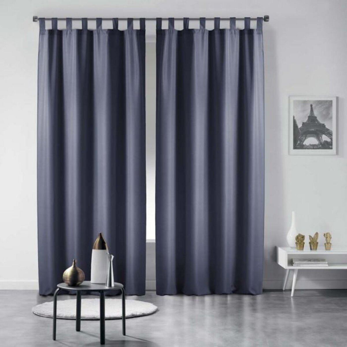 Paris Prix Rideau à Passants  Essentiel  140x260cm Béton