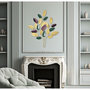 Voir la diapositive 5 : Paris Prix Déco Murale Feuilles  Colorful  81cm Multicolore