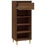 Voir la diapositive 4 : VIDAXL Armoire a chaussures Chene marron 40x36x105cm Bois d'ingenierie