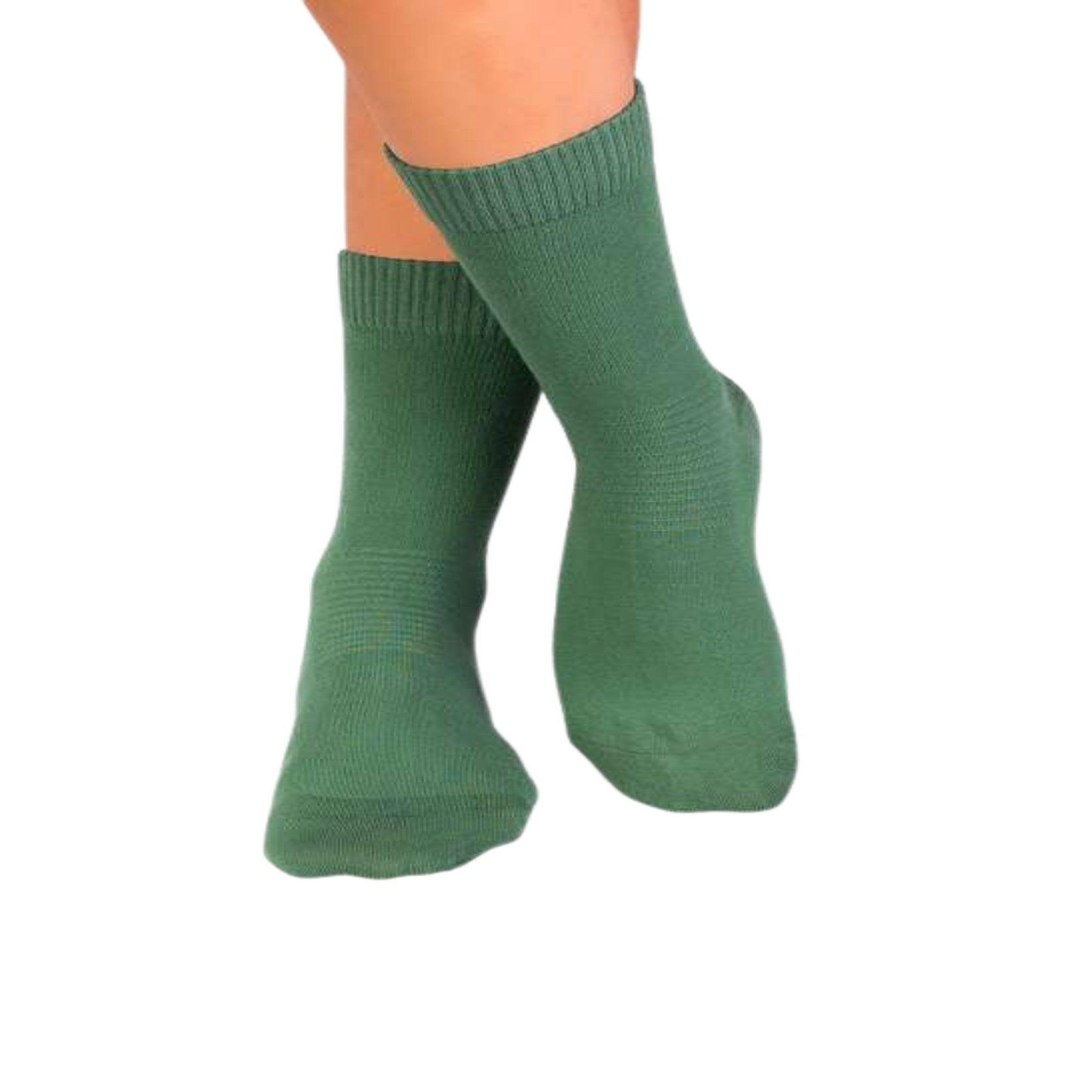 PIRIN HILL Chaussettes pour diabétiques - émeraude. Coloris disponibles : Vert