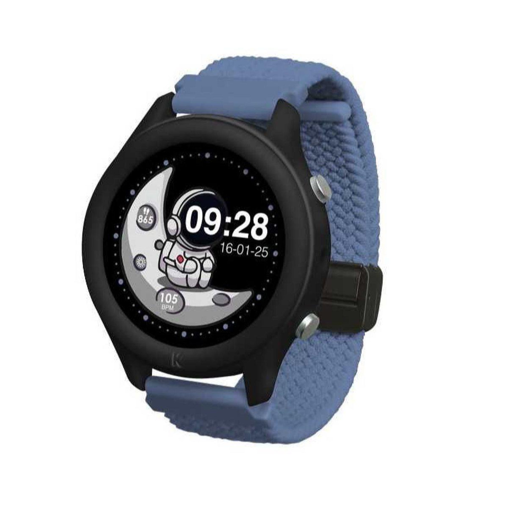 Voir la diapositive 2 : KIDYWOLF Montre connectee k-watch bleue