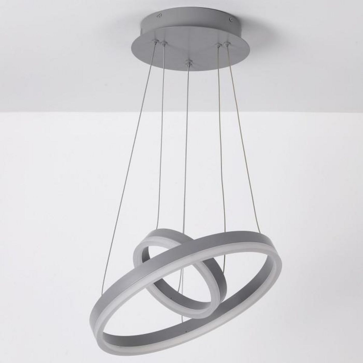 Paris Prix Suspension en Métal Led  Plaox  120cm Gris