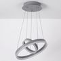 Voir la diapositive 6 : Paris Prix Suspension en Métal Led  Plaox  120cm Gris