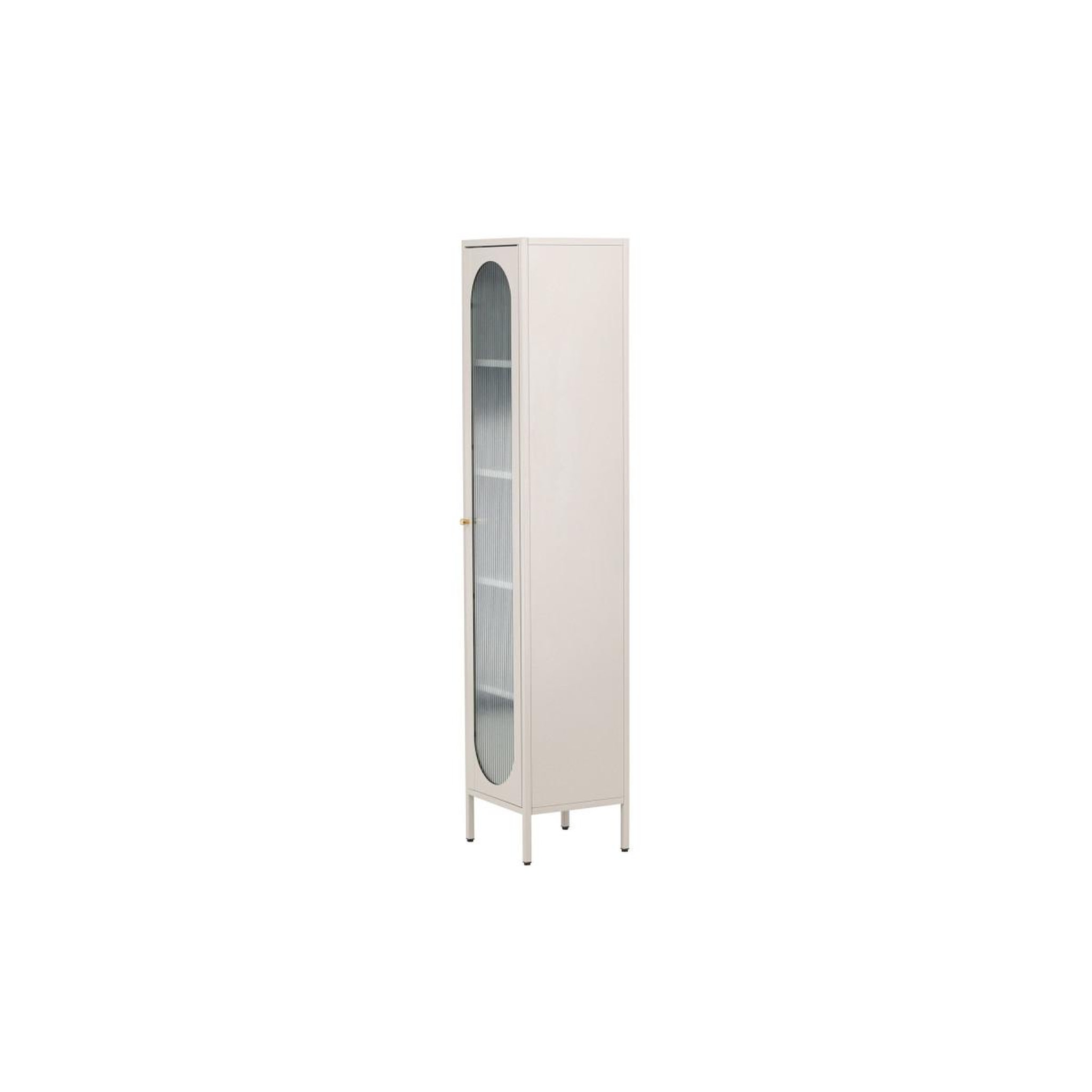 Voir la diapositive 6 : Paris Prix Vitrine design en métal  cali  180cm beige
