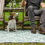 Voir la diapositive 4 : ESSCHERT DESIGN Esschert Design Tapis d'exterieur 182x122 cm Tuiles Vert et blanc