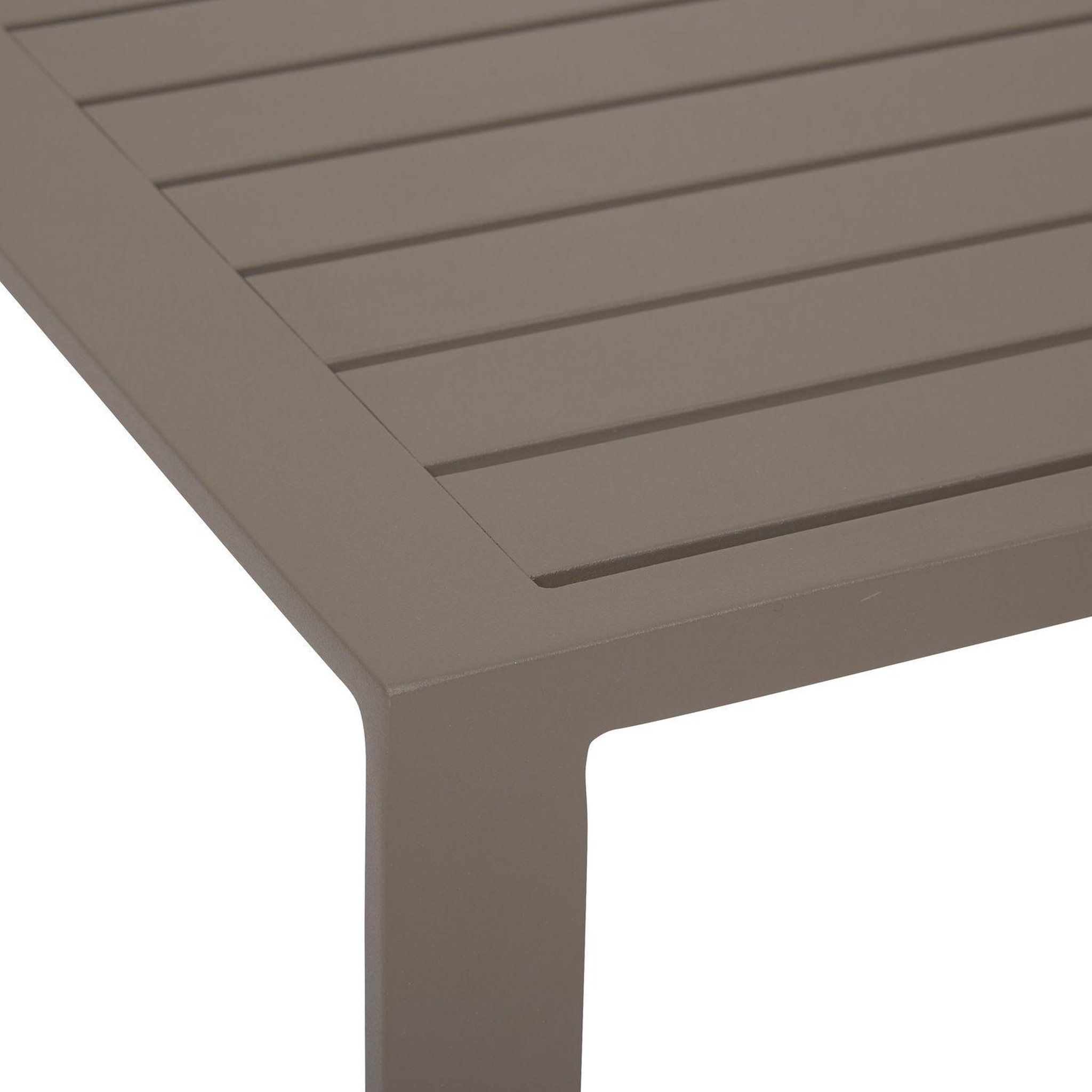 Voir la diapositive 4 : HESPERIDE Table d'appoint de jardin carrée evasion