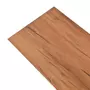 VIDAXL Planches de plancher PVC Non auto-adhesif 5,26 m^2 Orme naturel