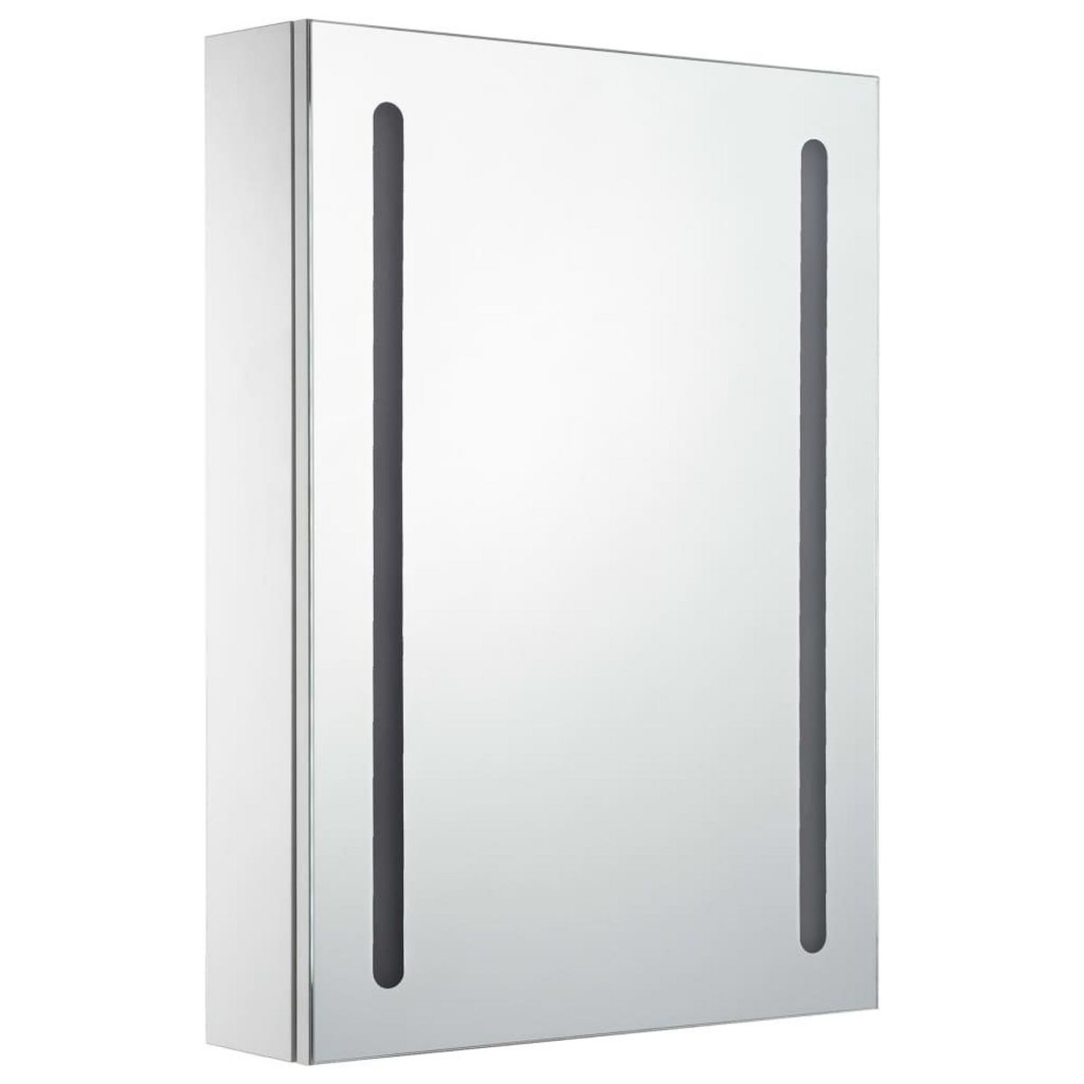 VIDAXL Armoire de salle de bain a miroir LED 50x13x70 cm