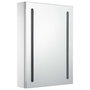 Voir la diapositive 3 : VIDAXL Armoire de salle de bain a miroir LED 50x13x70 cm