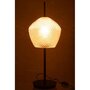Voir la diapositive 3 : Paris Prix Lampe à Poser en Verre Design  Jenna  60cm Blanc