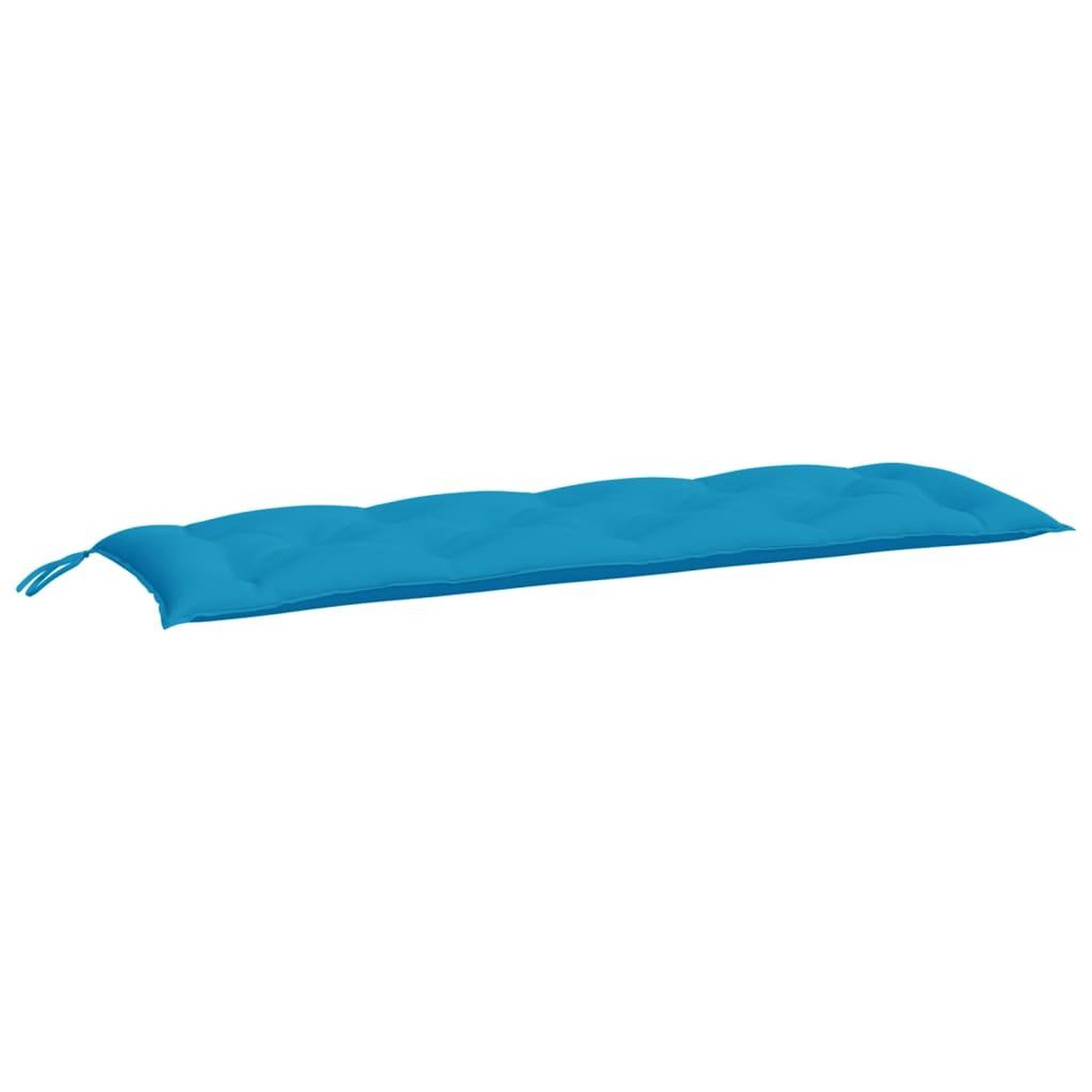 Voir la diapositive 3 : VIDAXL Coussins de banc de jardin lot de 2 bleu clair tissu Oxford