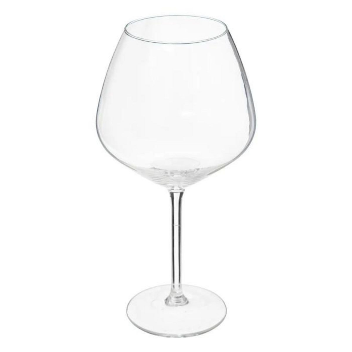 SECRET DE GOURMET Lot de 6 Verres à Gin  Nora  65cl Transparent