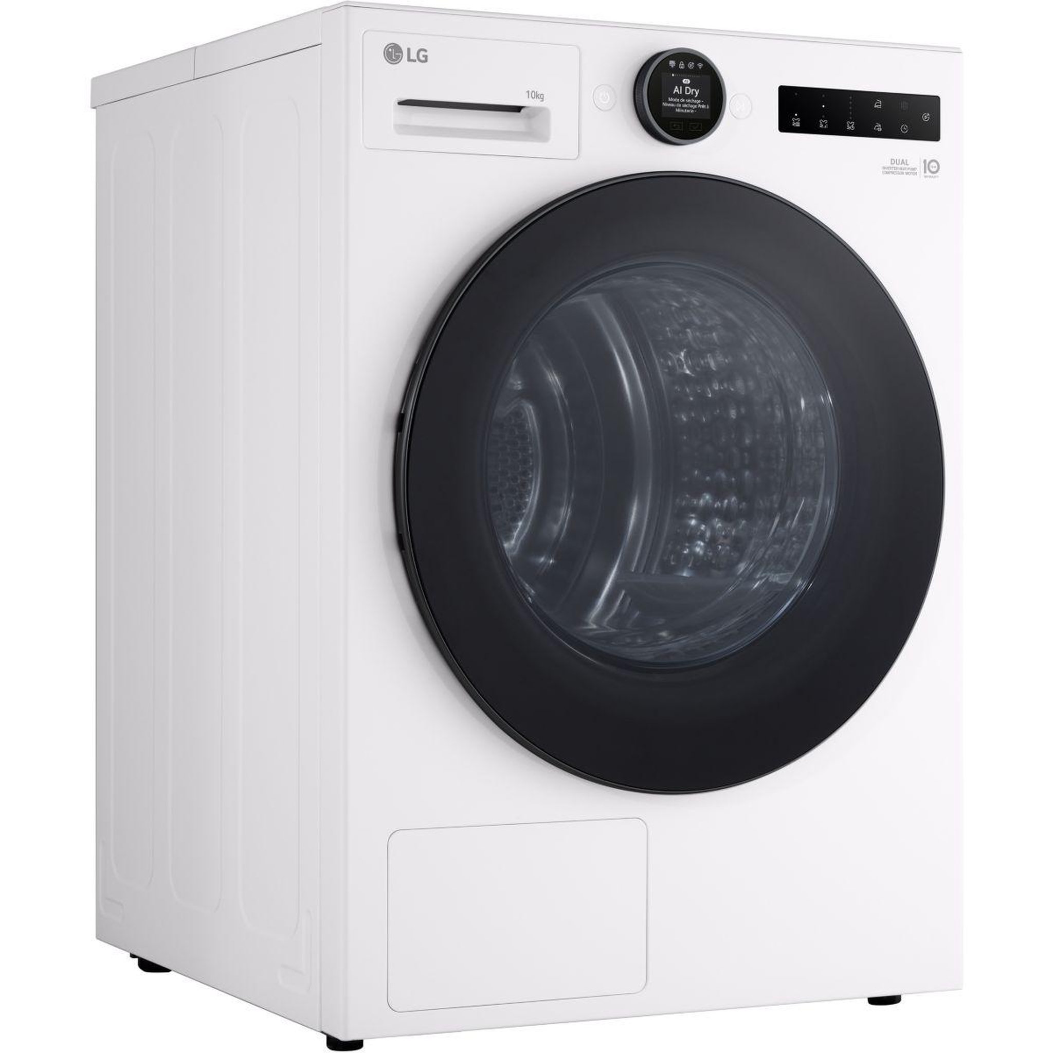 Voir la diapositive 2 : LG Sèche linge pompe à chaleur rh0x76wh