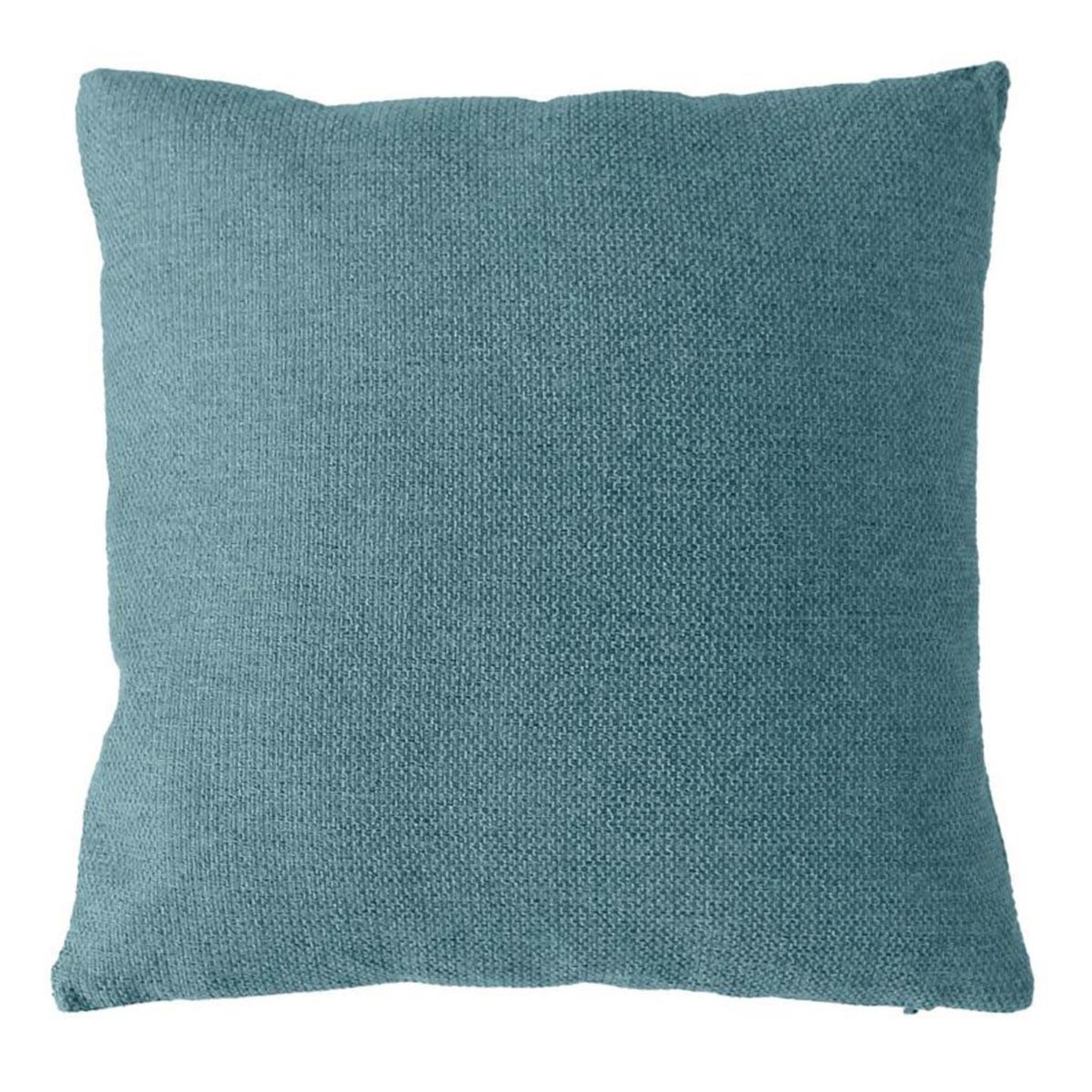 ENJOY HOME Coussin déco en velours  lagarta  40x40cm bleu canard