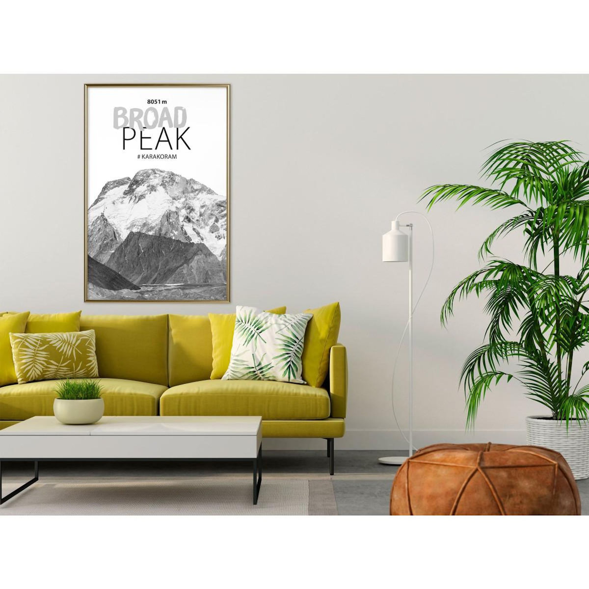 Paris Prix Affiche Murale Encadrée  Peaks of the World Broad Peak