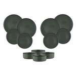 BJORN Service Les Essentiels SCANDI - 12 pièces - Olive