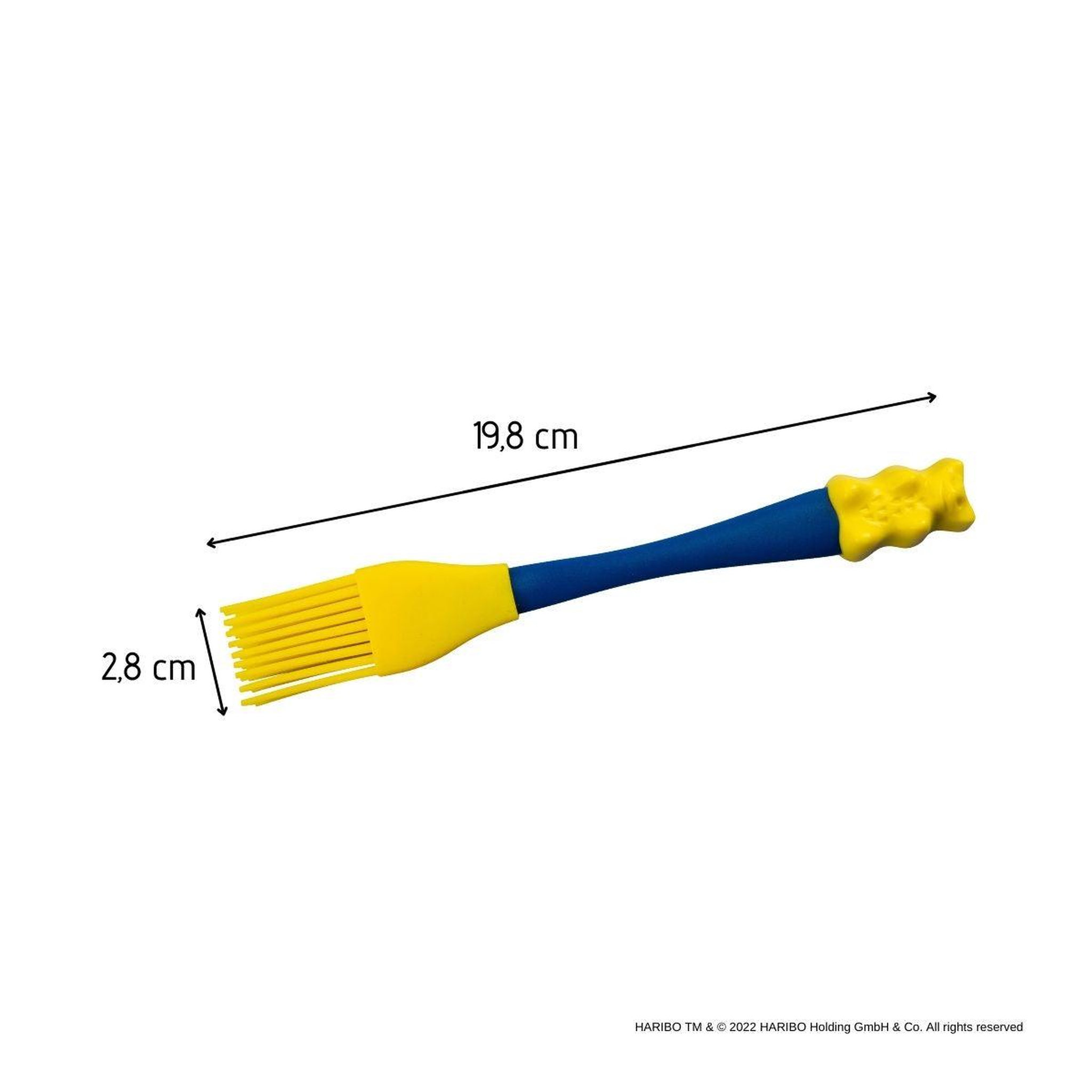 Voir la diapositive 3 : ZENKER Pinceau de cuisine et pâtisserie 19,8 cm en poils silicone zenker haribo