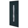 Voir la diapositive 2 : VIDAXL Porte d'entree anthracite 88x200 cm PVC