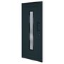 Voir la diapositive 2 : VIDAXL Porte d'entree anthracite 88x200 cm PVC