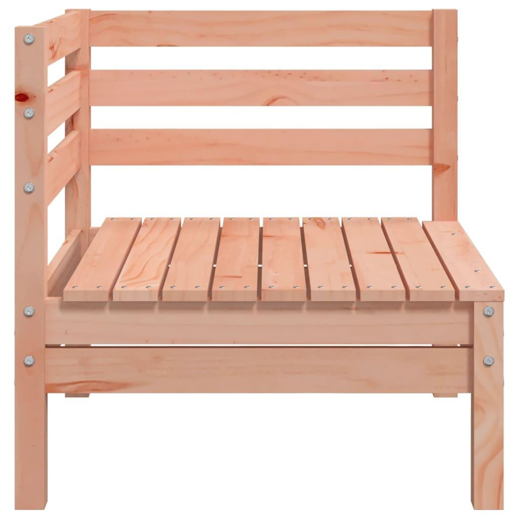 Voir la diapositive 5 : VIDAXL Canape d'angle de jardin bois massif douglas