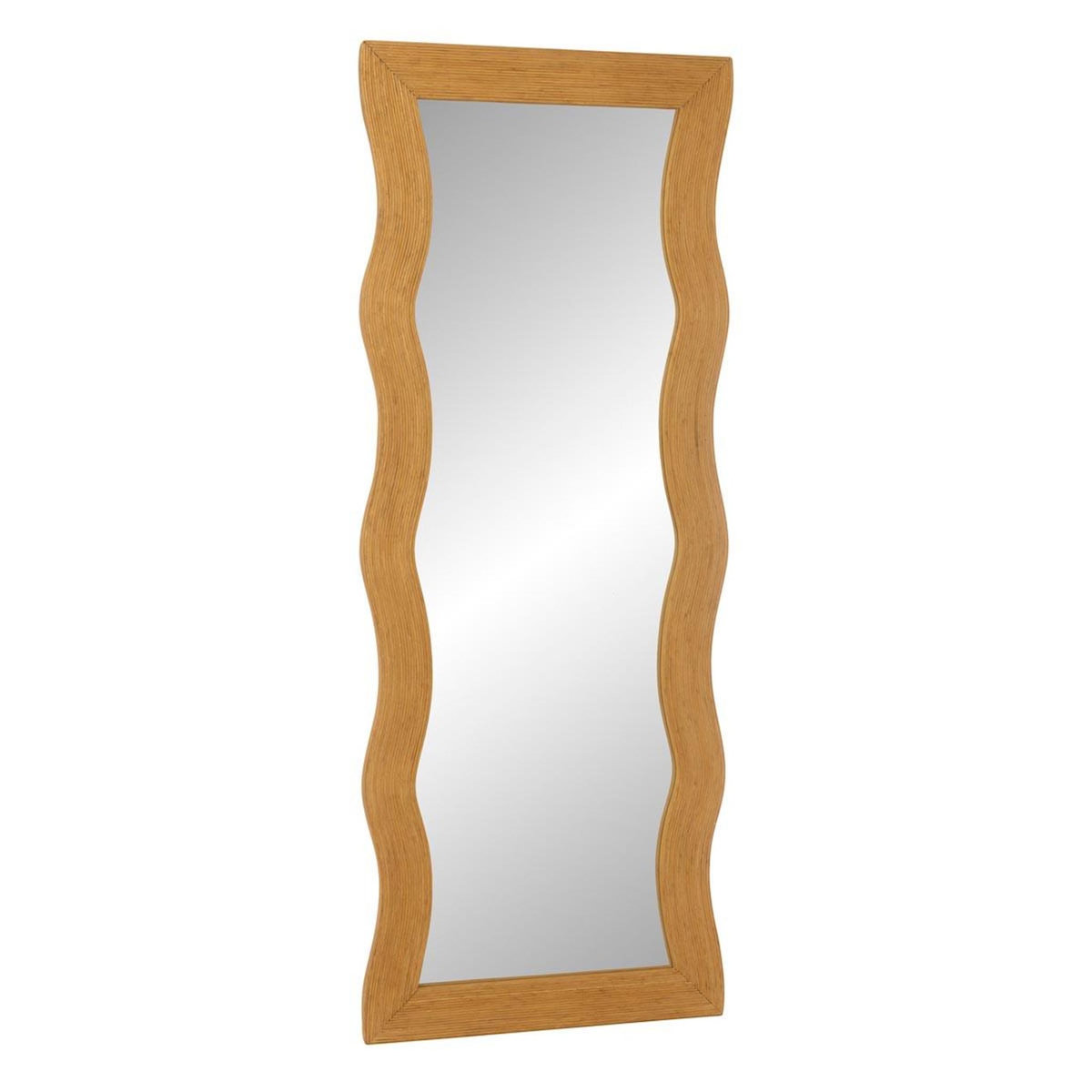 Paris Prix Miroir Mural en Bambou  Irrégulier  175cm Naturel