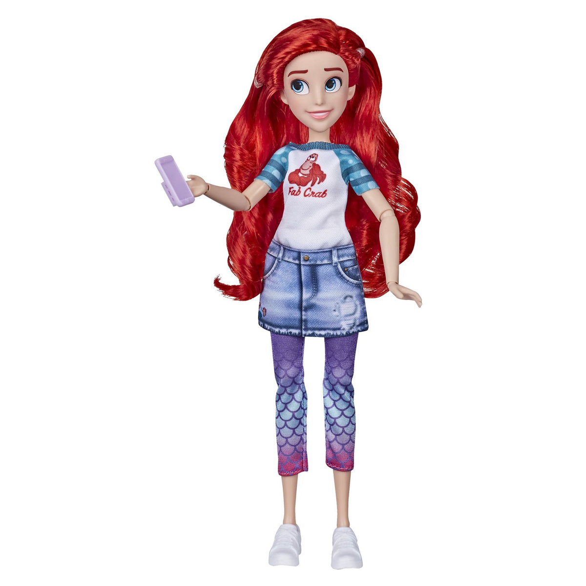 HASBRO Poupée princesse Disney Ariel avec tenue et accessoires