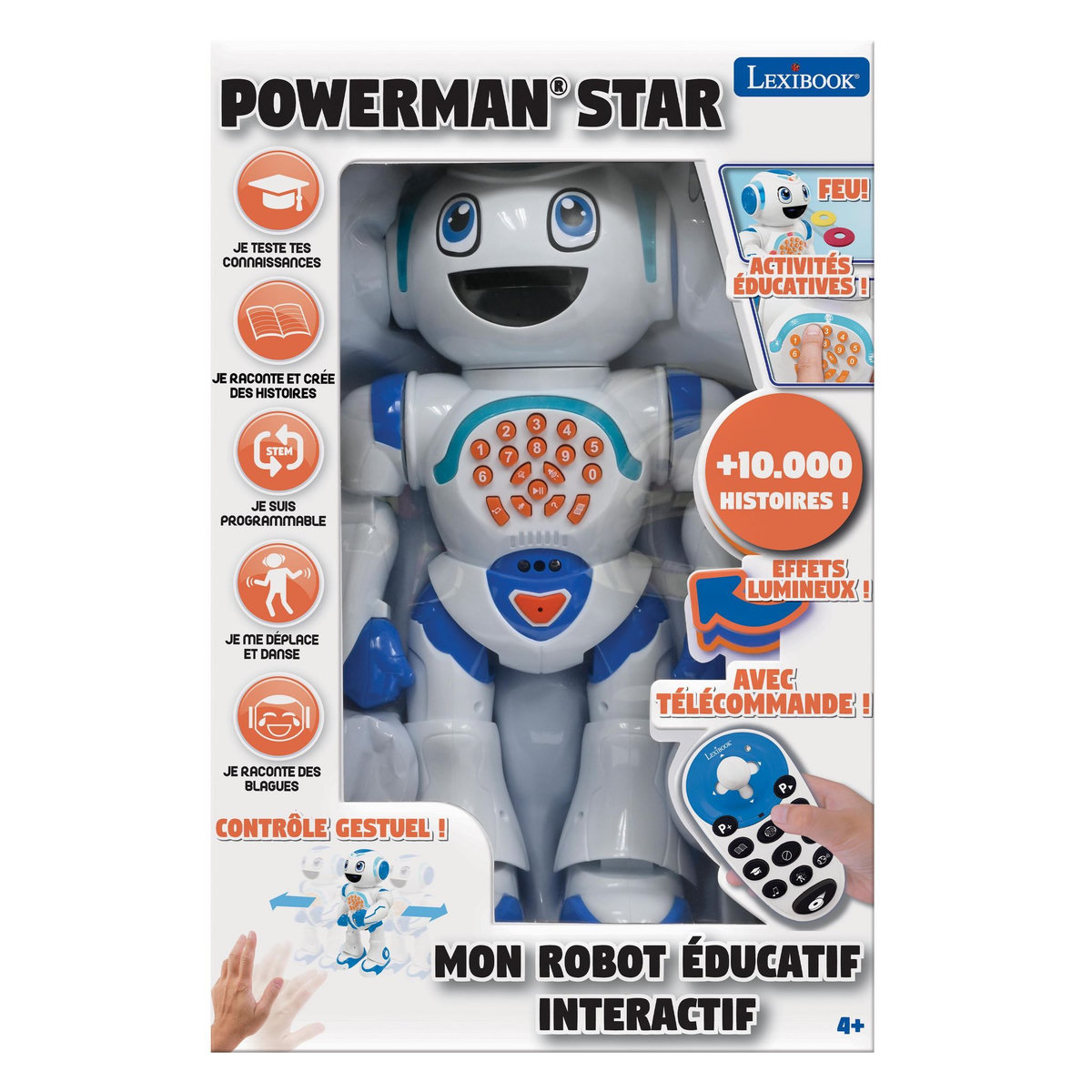 Lexibook POWERMAN STAR Robot Interactif (Français)