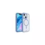 LAUT Coque iPhone 14 MagSafe transparent/bleu
