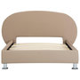 Voir la diapositive 3 : VIDAXL Cadre de lit sans matelas cappuccino similicuir 100x200 cm