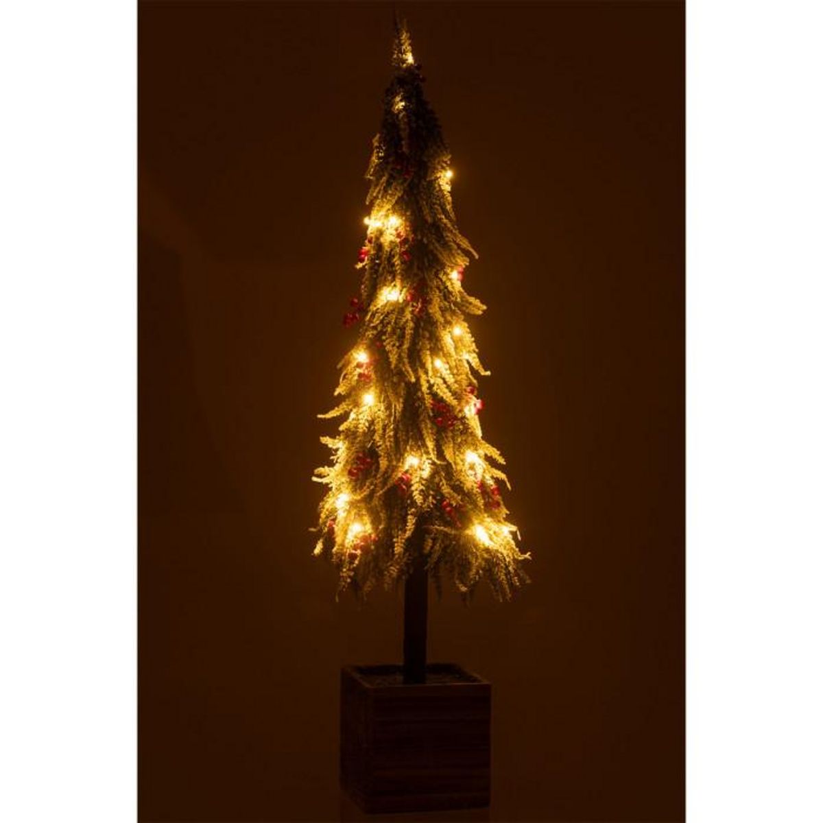 Paris Prix Sapin de Noël Déco à LED  Bruno  95cm Vert
